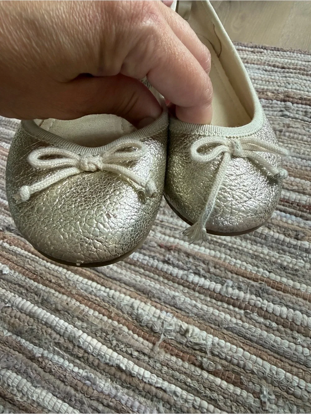 Gap Kids Gold Ballet Flats, 11
